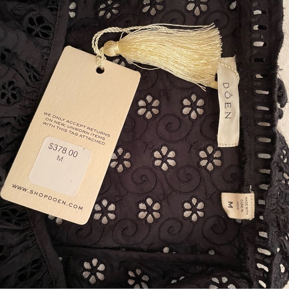 Doen Roma dress BLACK NWT - Picture 6 of 6